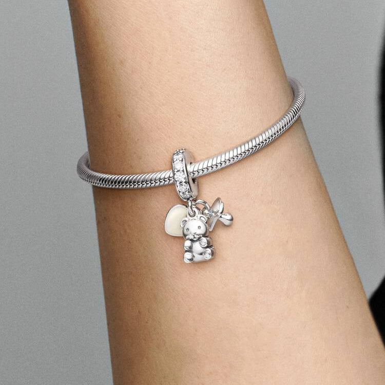 Baby Teddy Bear Dangle Charm