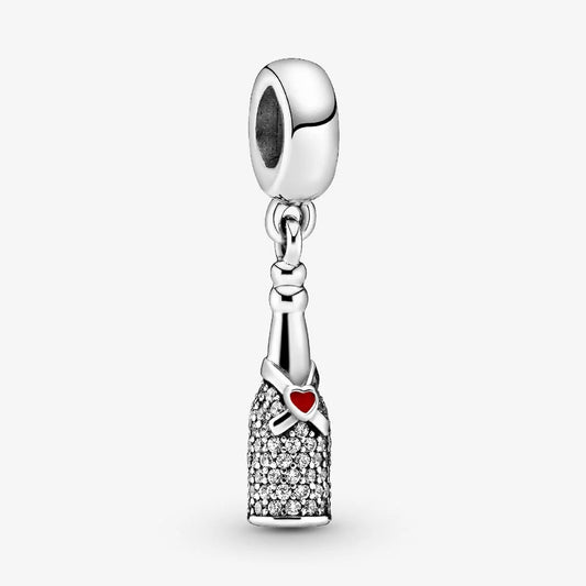 Sparkling Wine Bottle Dangle Pandora Charm