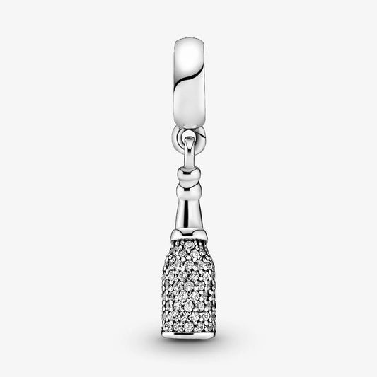 Sparkling Wine Bottle Dangle Pandora Charm