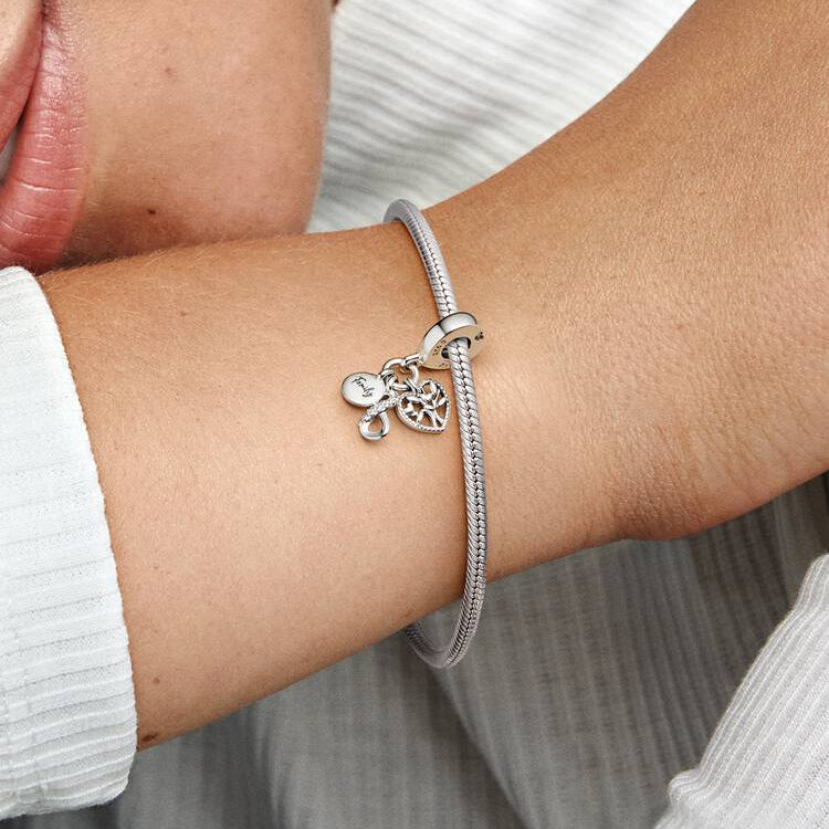 Family Infinity Triple Dangle Pandora Charm