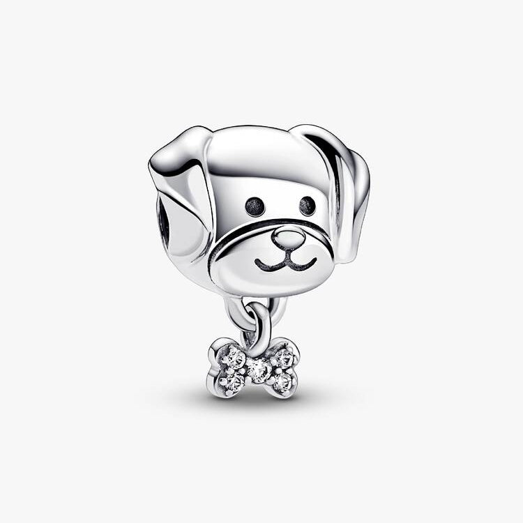 Pet Dog & Bone Pandora Charm
