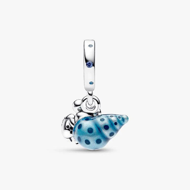 Glow-in-the-dark Hermit Crab Dangle Pandora Charm
