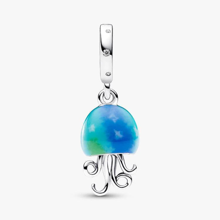 Colour-changing Jellyfish Dangle Pandora Charm