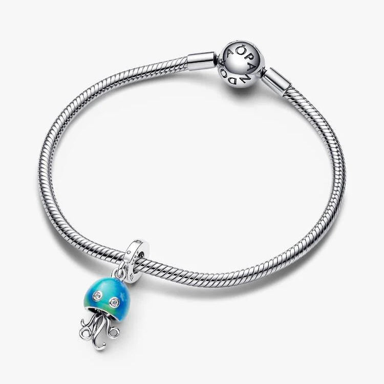Colour-changing Jellyfish Dangle Pandora Charm