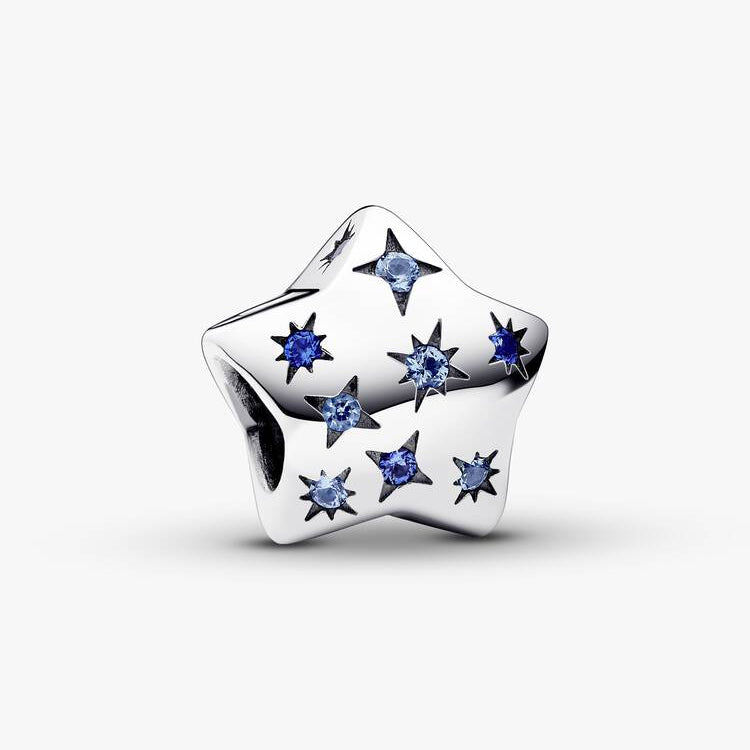 Bold Sparkling Star Pandora Charm