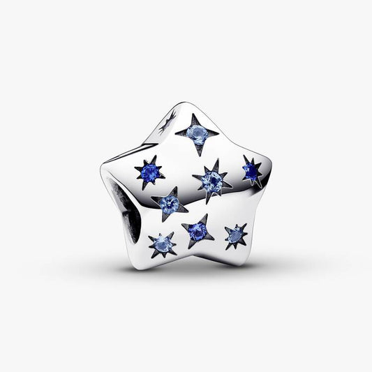 Bold Sparkling Star Pandora Charm