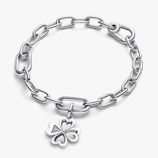 Heart Four-Leaf Clover Medallion Pandora Charm