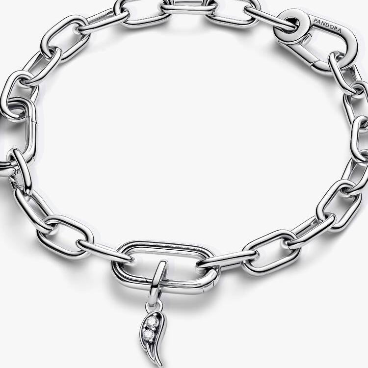 Pandora ME Sparkling Angel Wing Mini Dangle Charm