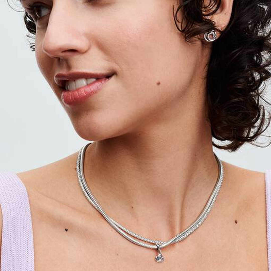 Rose in Bloom Dangle Charm