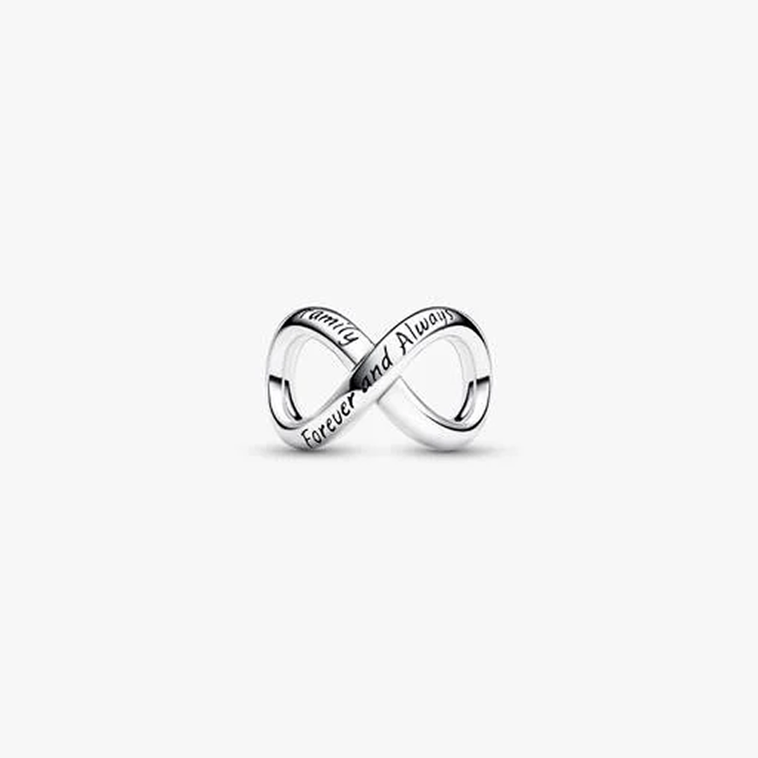 Forever & Always Infinity Charm
