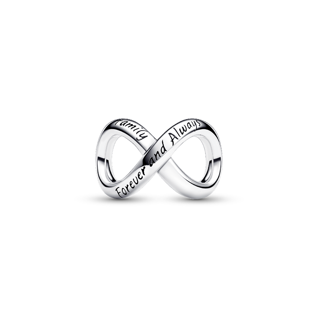 Forever & Always Infinity Charm