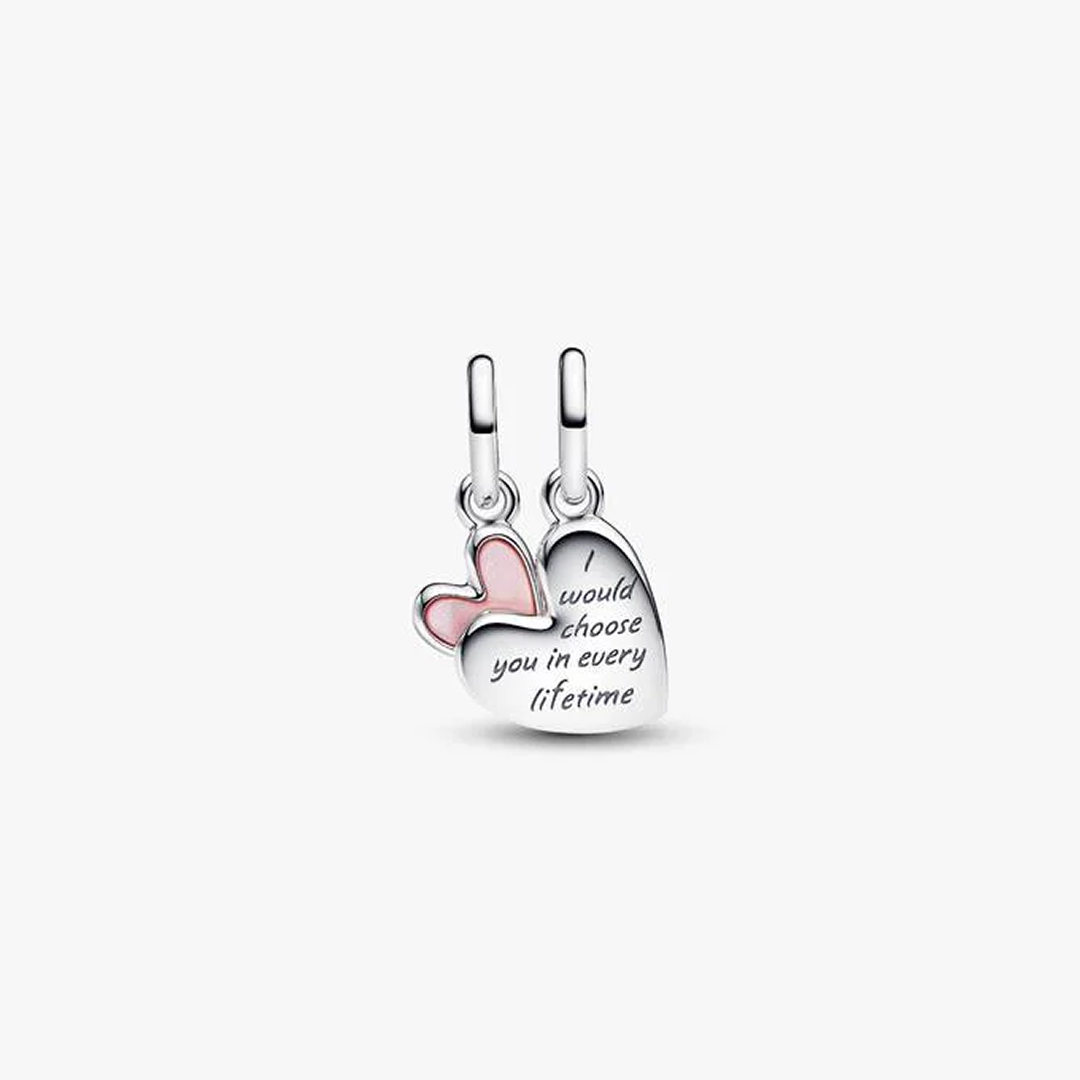 Splittable Mother & Daughter Dangle Charm