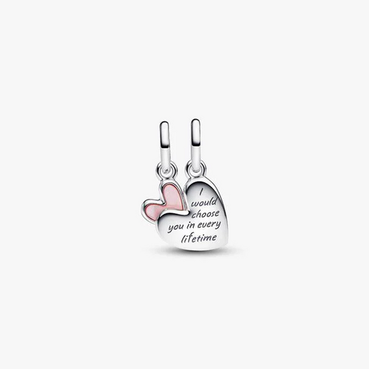 Splittable Mother & Daughter Dangle Charm