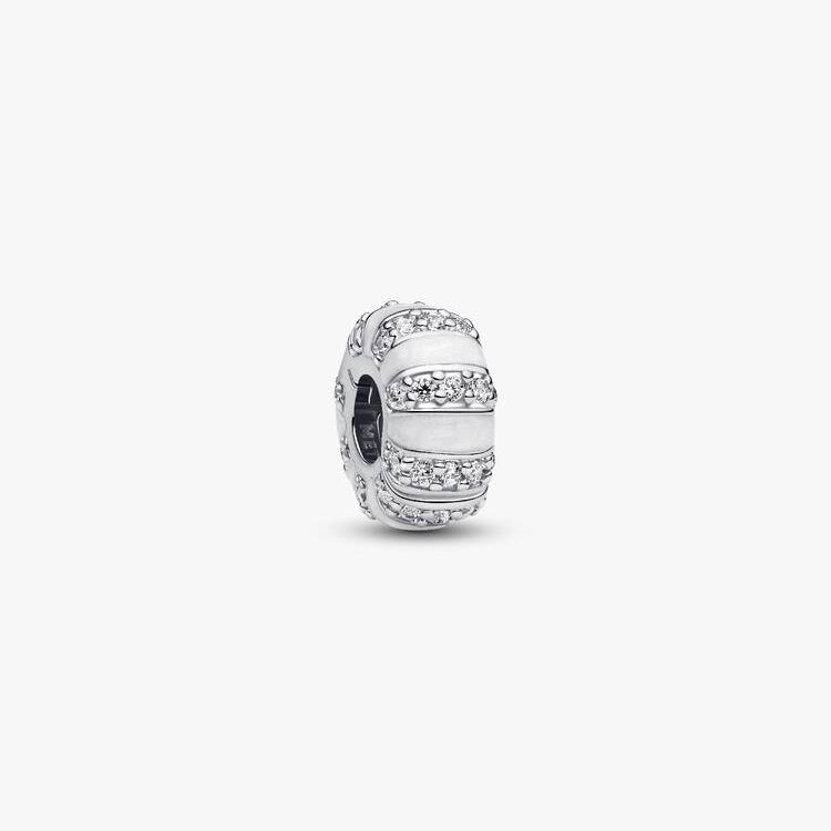 Stones & Enamel Clip Pandora Charm