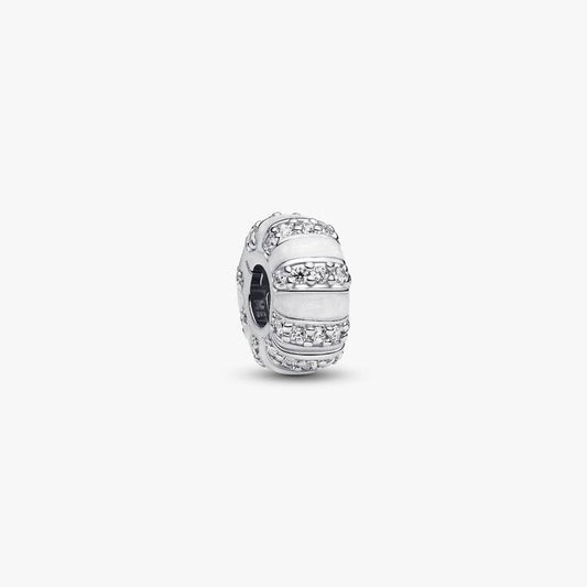 Stones & Enamel Clip Pandora Charm