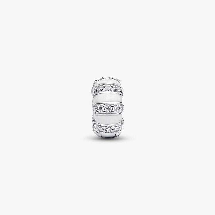 Stones & Enamel Clip Pandora Charm
