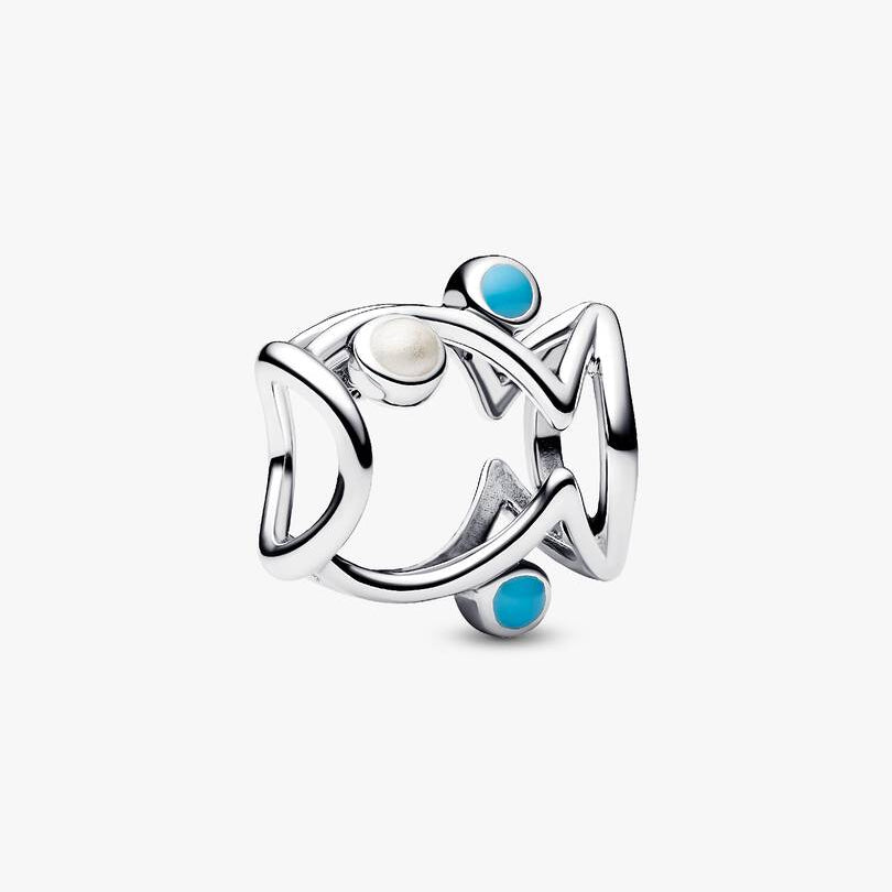 Openwork Fish Pandora Charm