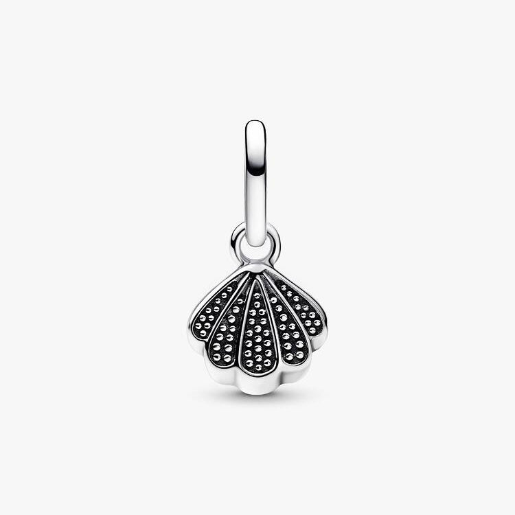 Sparkling Shell Mini Dangle Pandora Charm
