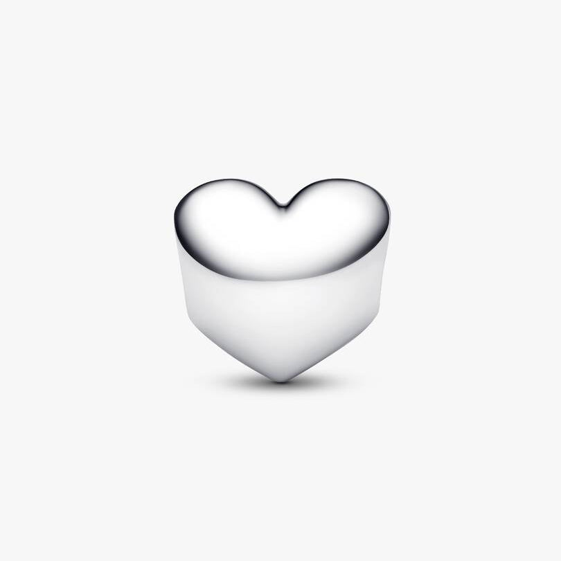 Pandora Engravable March Birthstone Heart Charm