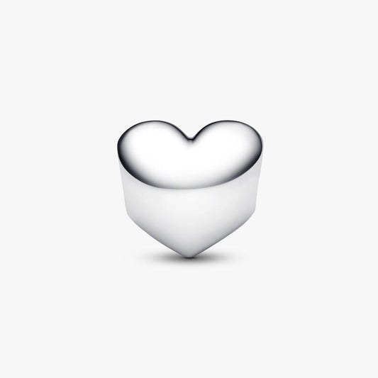 Pandora Engravable April Birthstone Heart Charm