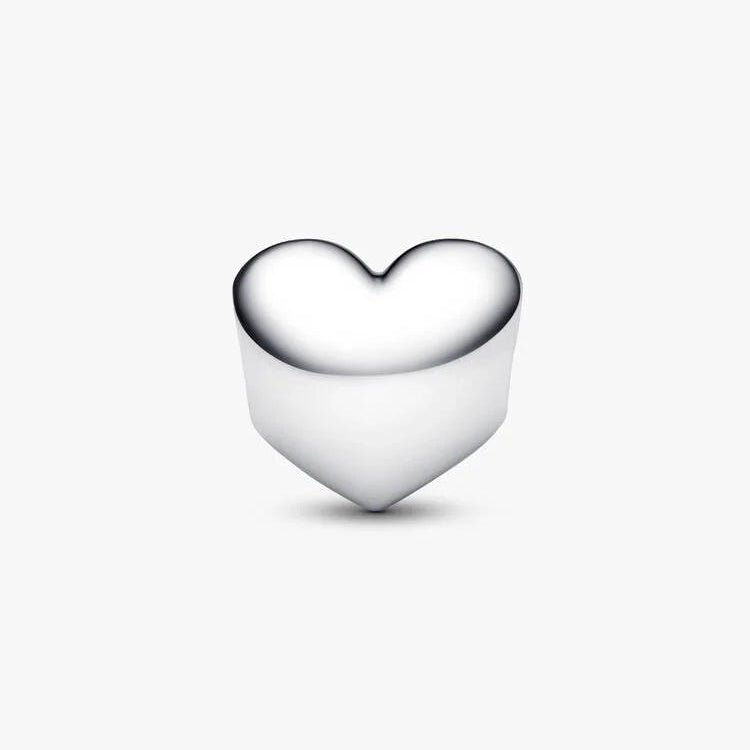 Engravable July Birthstone Heart Pandora Charm
