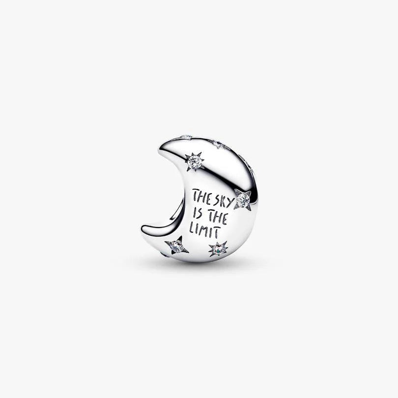 Crescent Moon Pandora Charm