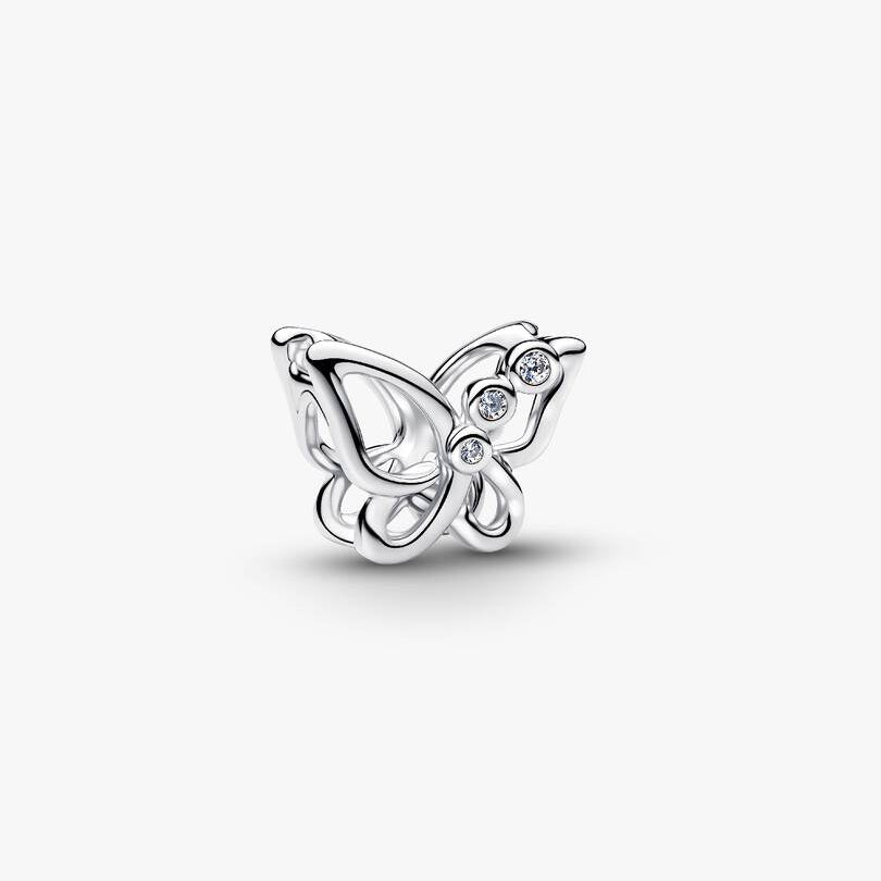 Butterfly Openwork Pandora Charm