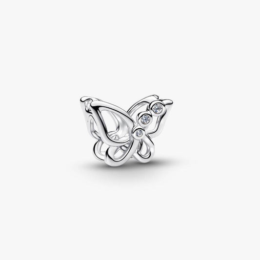 Butterfly Openwork Pandora Charm