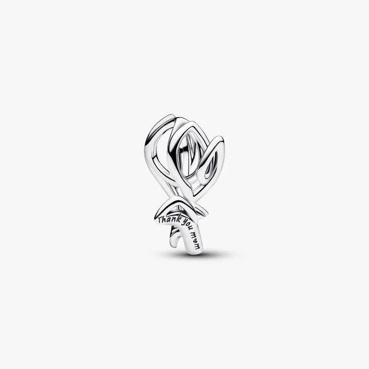 Tulip Openwork Pandora Charm