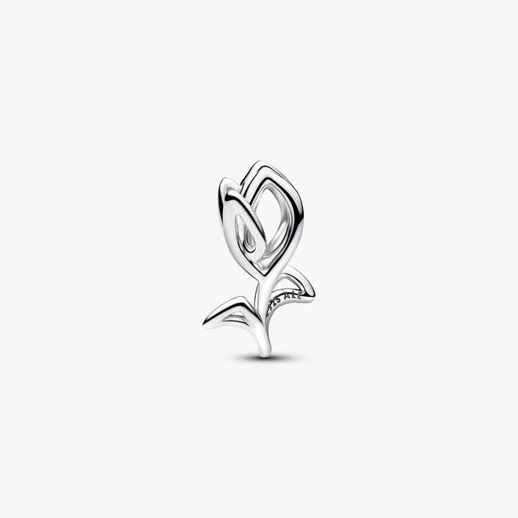 Tulip Openwork Pandora Charm