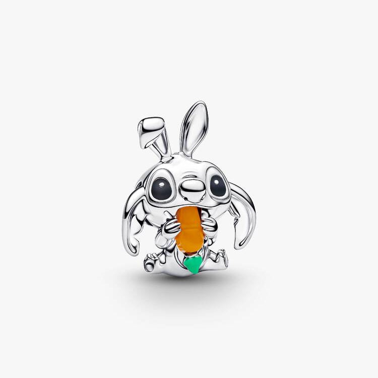 Disney Stitch Easter Bunny Pandora Charm