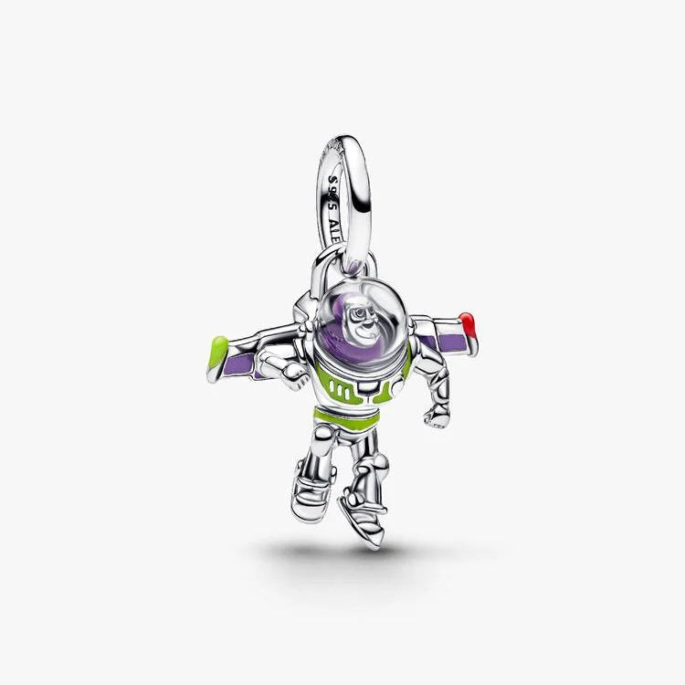 Disney Pixar Buzz Lightyear Dangling Pandora Charm