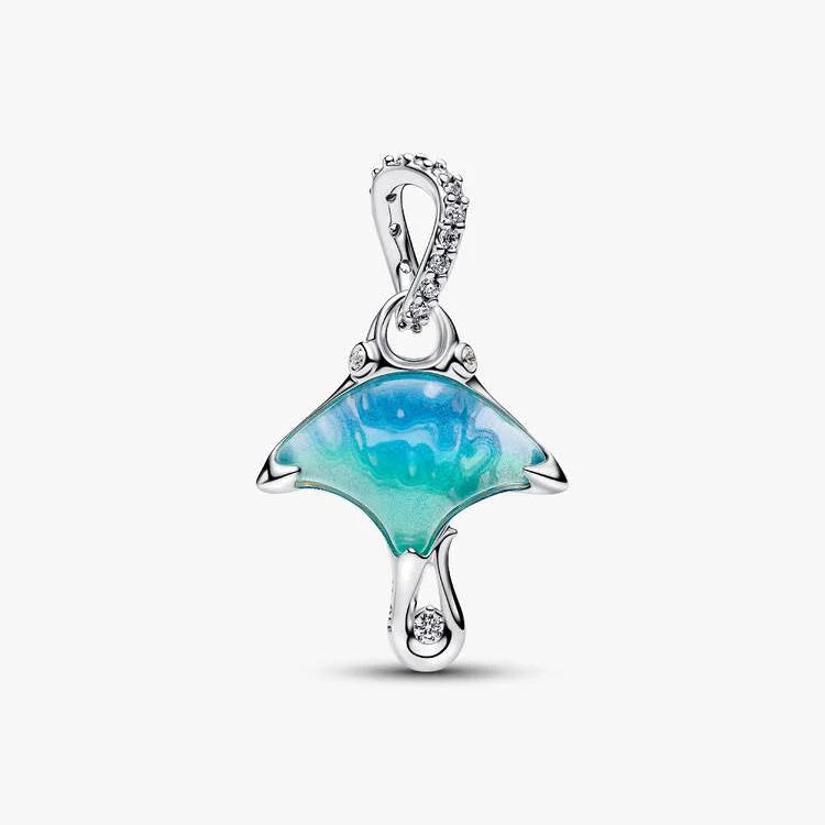 Manta Ray Dangle Pandora Charm