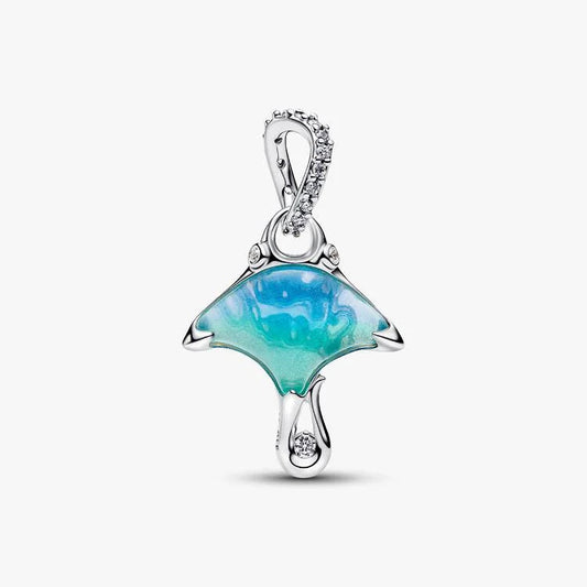 Manta Ray Dangle Pandora Charm