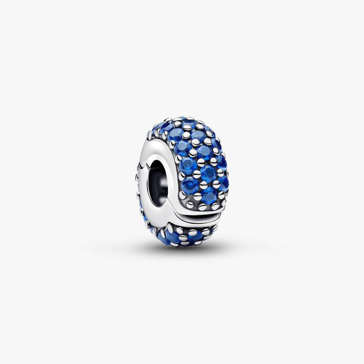 Royal Blue Stone Spacer Pandora Charm