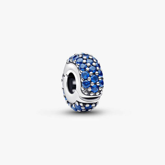 Royal Blue Stone Spacer Pandora Charm