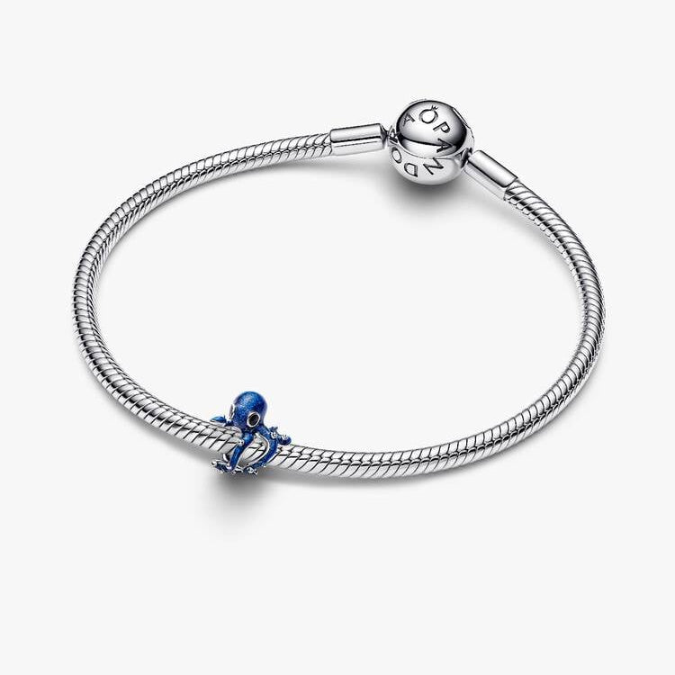 Blue Octopus Pandora Charm