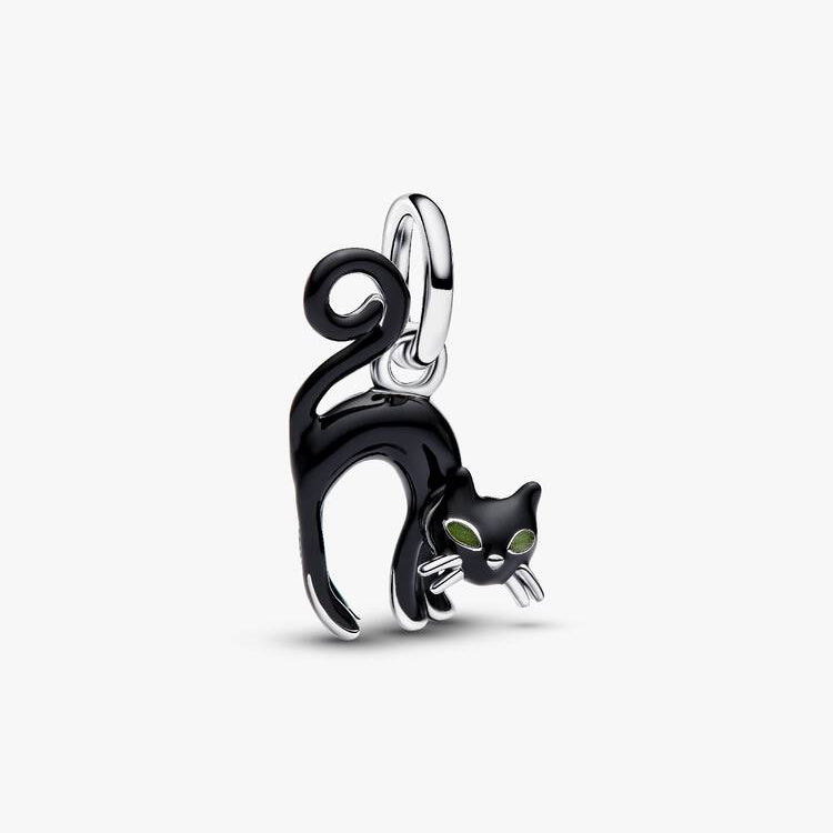 Black Cat Dangle Pandora Charm
