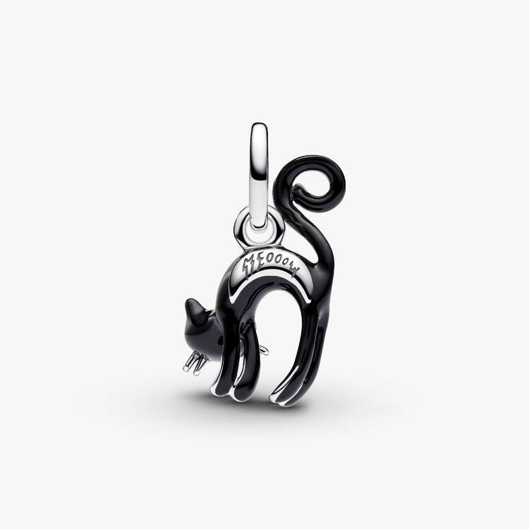 Black Cat Dangle Pandora Charm