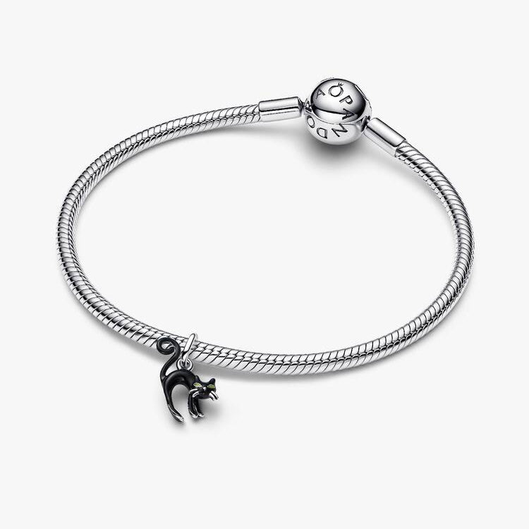Black Cat Dangle Pandora Charm