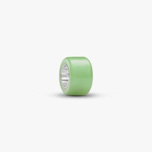 Green Murano Glass Mini Pandora Charm