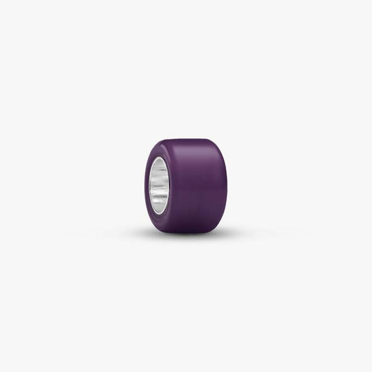 Purple Murano Glass Mini Pandora Charm
