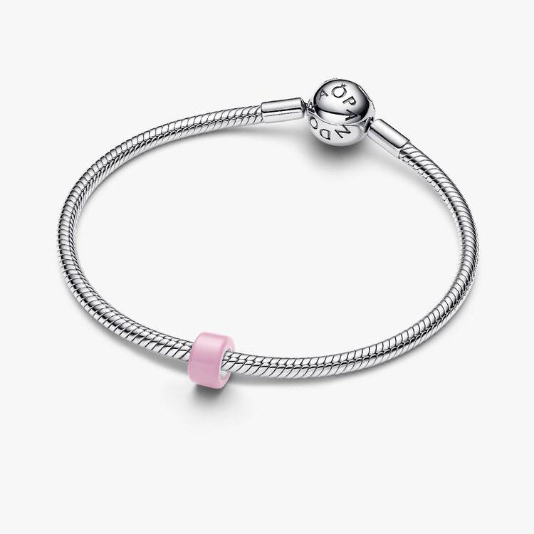 Pink Murano Glass Mini Pandora Charm
