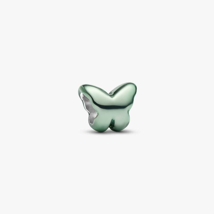 Green Butterfly Mini Pandora Charm