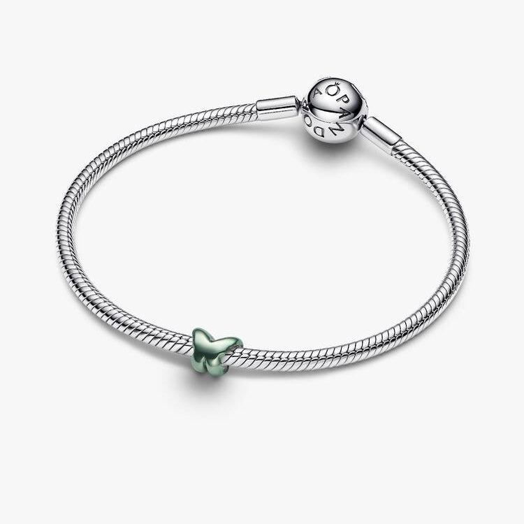 Green Butterfly Mini Pandora Charm