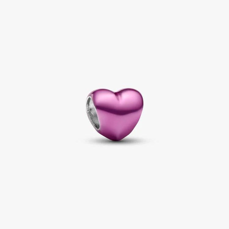 Pink Heart Mini Pandora Charm
