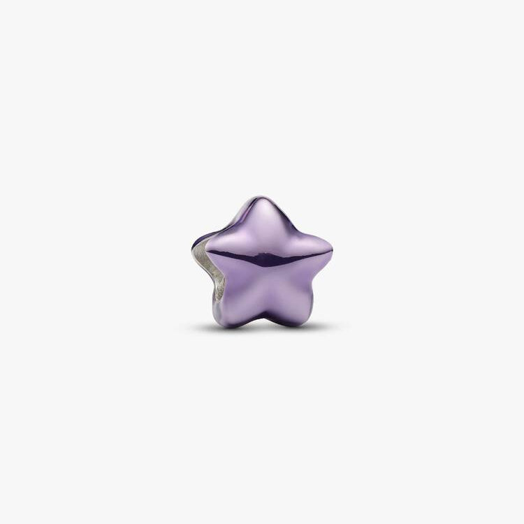Purple Star Mini Pandora Charm