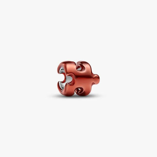 Orange Puzzle Piece Mini Pandora Charm