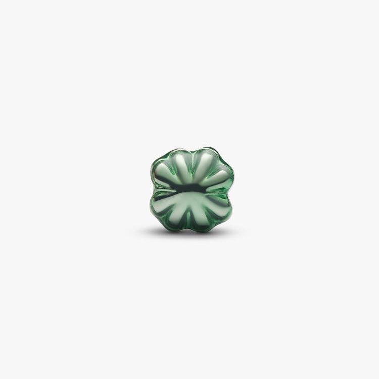 Green Clover Mini Pandora Charm