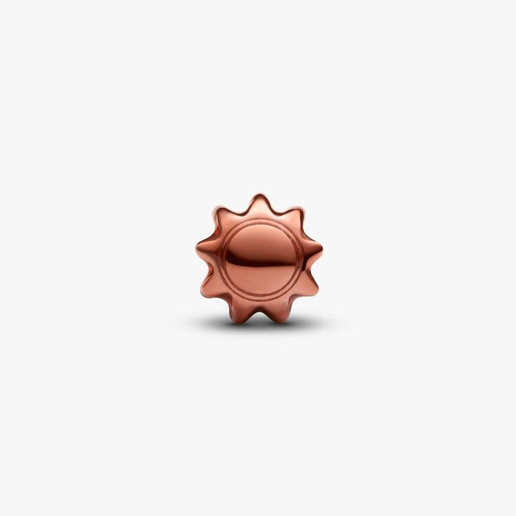 Orange Sun Mini Pandora Charm
